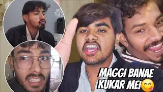 Maggie banane ka naya tarika doston ke sath🤫