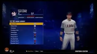 MLB The Show 17 - Team USA Jerseys