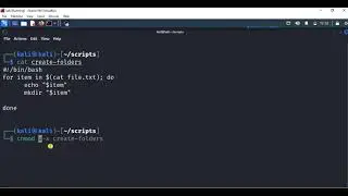 Creating multiple folders using a Shell script | mkdir