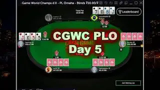 Pot Limit Omaha Cash Game World Championship (CGWC) - Day 5