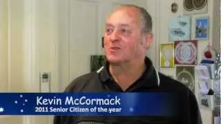 Australia Day Awards 2013 -- Kevin McCormack, 2011 Senior Citizen of the Year