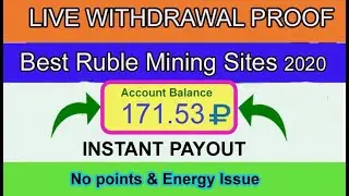 New Best Ruble Earning Sites 2020 | Live Withdrawal Proof Urdu Hindi