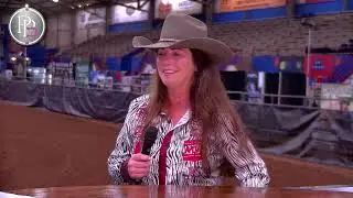 💰 Sharin Hall wins $23,500 in the Pink Buckle Derby aboard Hello Stella
