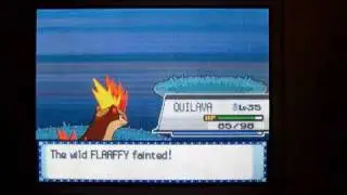 Pokemon HeartGold/SoulSilver - Shiny Quilava Evolves into Shiny Typhlosion