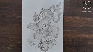 Flower Drawing Easy | Simple Step by Step Tutorial | Creativity Secrets