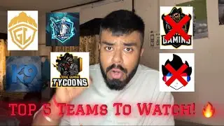 Top 5 Dangerous Teams in FFMIC 2025 You MUST Watch! 😱 | Online Qualifiers Edition