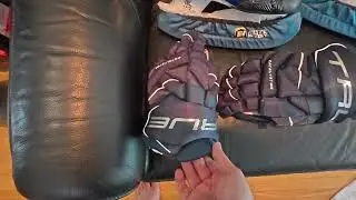 BAUER ICE HOCKEY SKATES 2025 VAPOR FLYLITE BLUE WHITE LACES CUSTOM BLUE DJI 20250904131615 0001 D