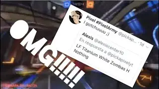 Playing 1VS1 COMPETITIVE+ PickaPixel Talks to me!! - Rocket League FUNNY MOMENTS