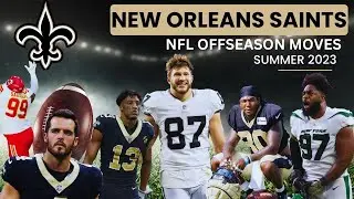 New Orleans Saints 2023 NFL Offseason Moves