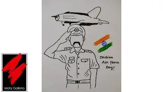 Indian Air Force day drawing✈️|Indian Air force day status😁|#indianairforce #indianairforcestatus 🇮🇳