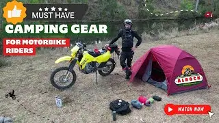 ULTIMATE MOTO CAMPING BUNDLE &ndash; Tent, Sleeping Bag & Mat (Rent Now!)