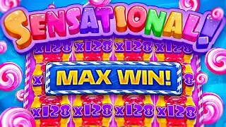 EXTREMELY RARE NO RETRIGGER SWEET RUSH BONANZA MAX WIN!
