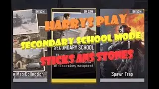 Secondary school mode | Sticks and stones | CODM | Call of Duty Mobile | HarrysPlay | TredTheGamer