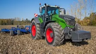 Fendt 1050 + Déchaumeur à dents Köckerling Vector 9m