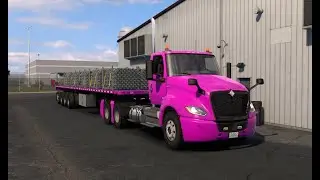 International LT |  Andamiajes - 9 tonelada  | American Truck Simulator | Express delivery | #1