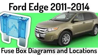 (2011-2014) Ford Edge Fuse Box Diagrams and Fuse Panel Locations✅