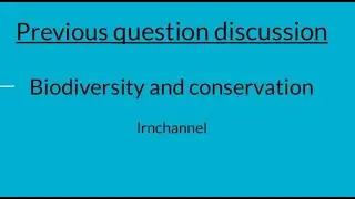 Biodiversity and conservation:HSA KTET NATURAL SCIENCE