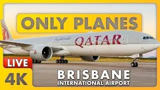 🔴 Friday NIGHT Plane Spotting @ Brisbane Airport w/ James, Matty + ATC ✈️🌇🌙