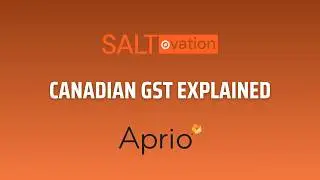 Canadian GST Explained #CanadaTax #SalesTax #GST