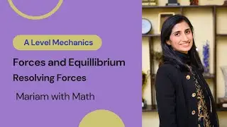 Resolving Forces (Part 1): Forces and equilibrium : Mechanics AS 9709