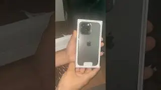 REFURBISHED iPhone 13 Pro QUICK UNBOXING
