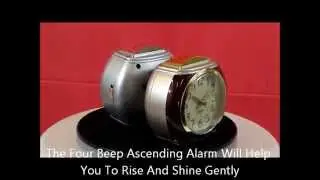 TimeWise Harvard Collection Alarm Clocks (Non-Ticking)