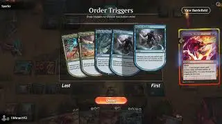 MTGA testing: copy triggered Ability Shark Typhoon