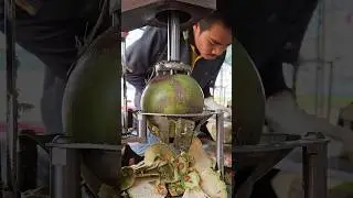 Coconut Shell Peeling Skills of Perfect Machine