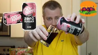 NEW Dr. Pepper Zero Sugar Strawberries & Cream - Review