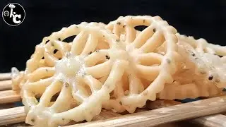 Eggless Rose Cookies Recipe without mould & with mould | sweet / salty | Christmas Special