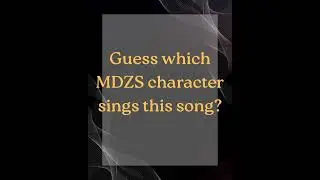Guess the MDZS character #suno #songwriter #charactersong #original #sunoai #mdzs #modaozushi