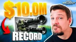 O LOOT DE 10 MILHÕES! MEU NOVO RECORD | Arena Breakout: Infinite