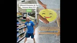 Consoles at the grocery store PT1 #funny #gaming #comedy #relatable #fyp #gamer