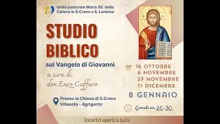 Studio biblico sul Vangelo di Giovanni
