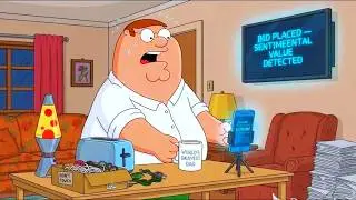 Почему мой дом конкурирует со мной на аукционе? 😂 #familyguy