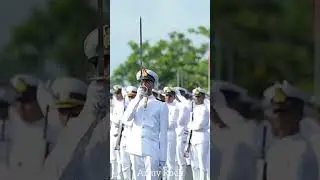 Indian Navy passing out parade.