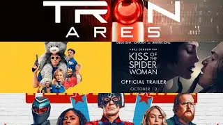 Popcornandreels is live: Tron Ares, Roofman, Kiss of The Spider Woman, Peacemaker s02 finale & more