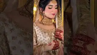 |New nikkah look|💗🌌 makeup |blush by usma|#shots #wedding #bride #makeup #nikkah #bridalmakeup