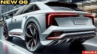 Finally REVEAL 2026 AUDI Q8 Luxury SUV - FIRST LOOK!