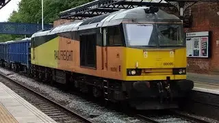 DCR Colas leased 60096 - 6M89 0901 Middleton Towers - Ravenhead Sidings 17/08/2024
