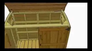 Outdoor Living Today 6X3 Oscar Waste Management Shed