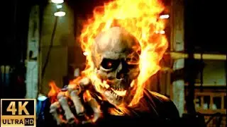 Призрачный гонщик убивает Грессила 4К.Ghost Rider kills Gressil