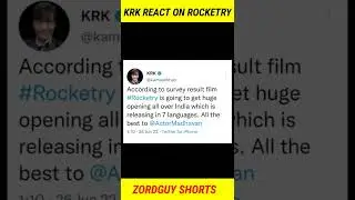 @krklive #rocketry Movie REVIEW | R Madhvan REPLY to krk - #shorts #viral