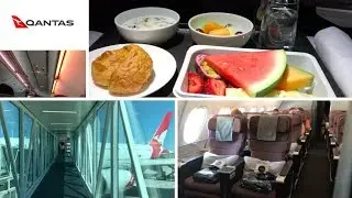 (Flight Review) Qantas A380-800 Melbourne to Los Angeles Premium Economy QF93 MEL-LAX (VH-OQK)