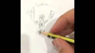 Ugly Spider-Man Drawing!! LoL