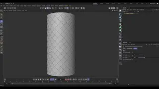 Procedural Diagonal Topology - Cinema 4D