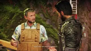 Just Cause 4 - Thunder Barge Obtaining the Coil: Tom Sheldon & Rico R Have A Drink Cutscene (2018)