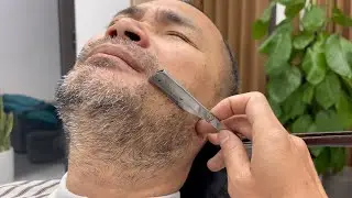 ASMR  FOR A GOOD SLEEP 🧔 SHAVING GIVES YOU SATISFACTION | SHAVING ASMR EP577