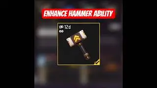 Enhance Hammer Ability #freefire #shorts