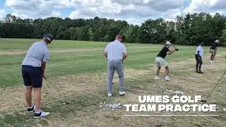 UMES Hawks Golf Team | Range Practice & Qualifier At Nutters Crossing Golf Course | Division 1 HBCU 